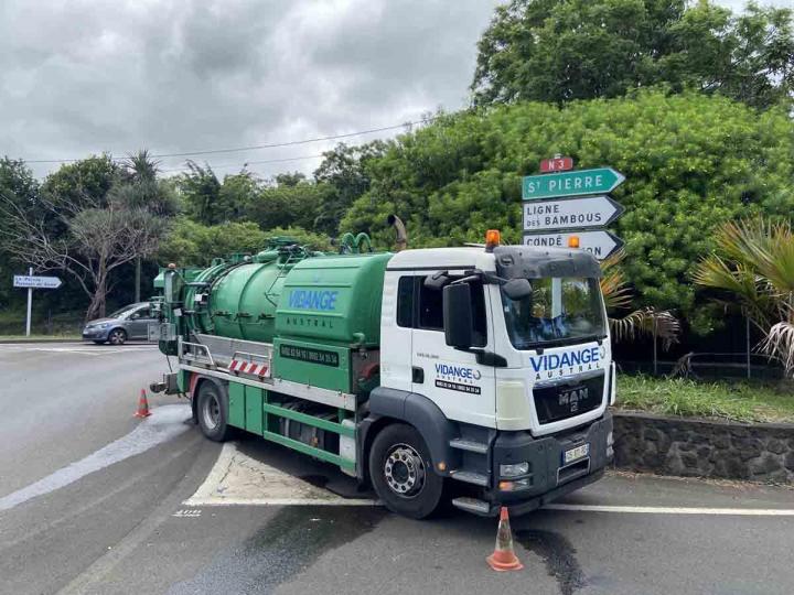 Pompage de fosse septique La Réunion